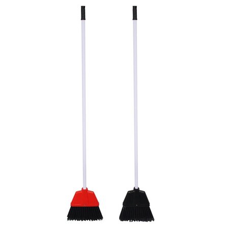 JMK Cleaning Plastic Angle Broom; Assorted Colors - Pack of 36 6114763
